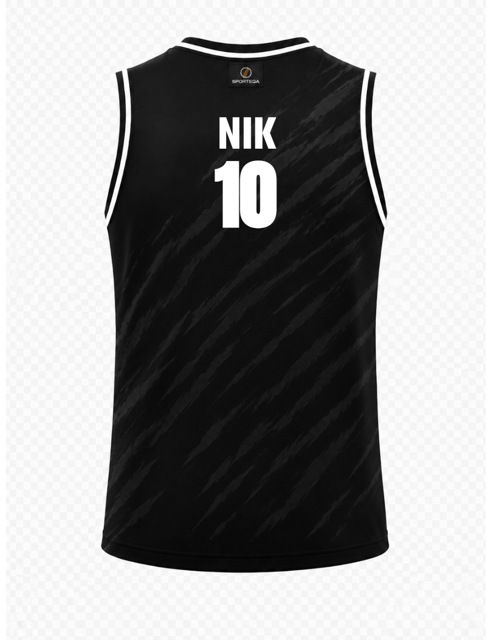 Jersey design sample (Back)